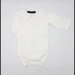 Maison Marelle - Auguste Sailor Collar Bodysuit - White